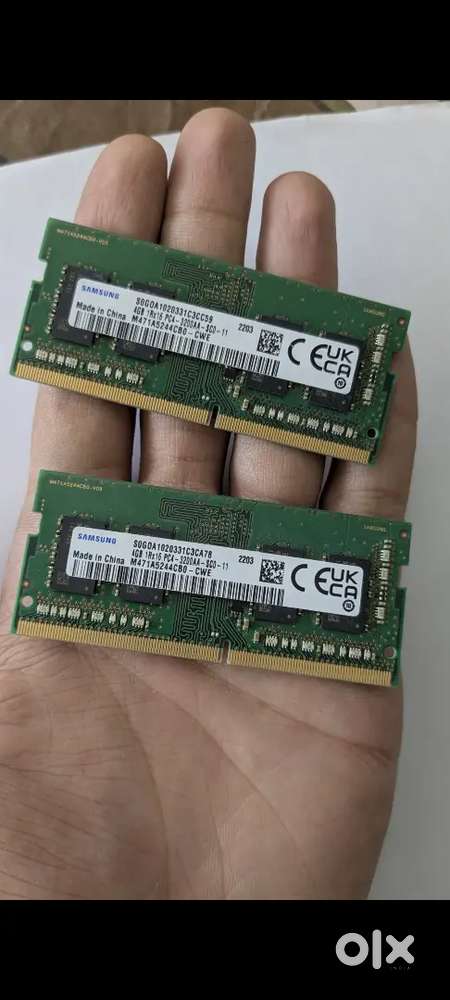 Samsung Laptop RAM 8GB (4GB X 2) DDR4 3200MHz SODIMM
