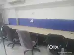 Office on rent furnished 1 cabin 13 seats at off CG Road