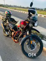 Himaliyan 411 with accessories