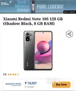 Redmi Note 10 s
