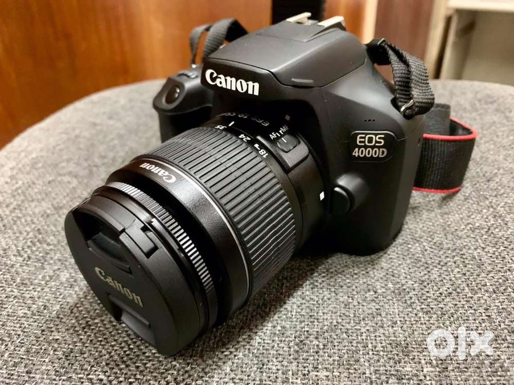 Canon 4000D in brand new condition wifi cam With bag charger sd card.