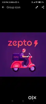 Delevery boy required for zepto blinkit and fairdeal