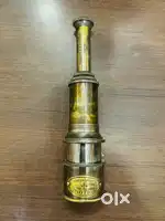 Antique Dollond London 1920 Vintage Brass Telescope 17 Inch