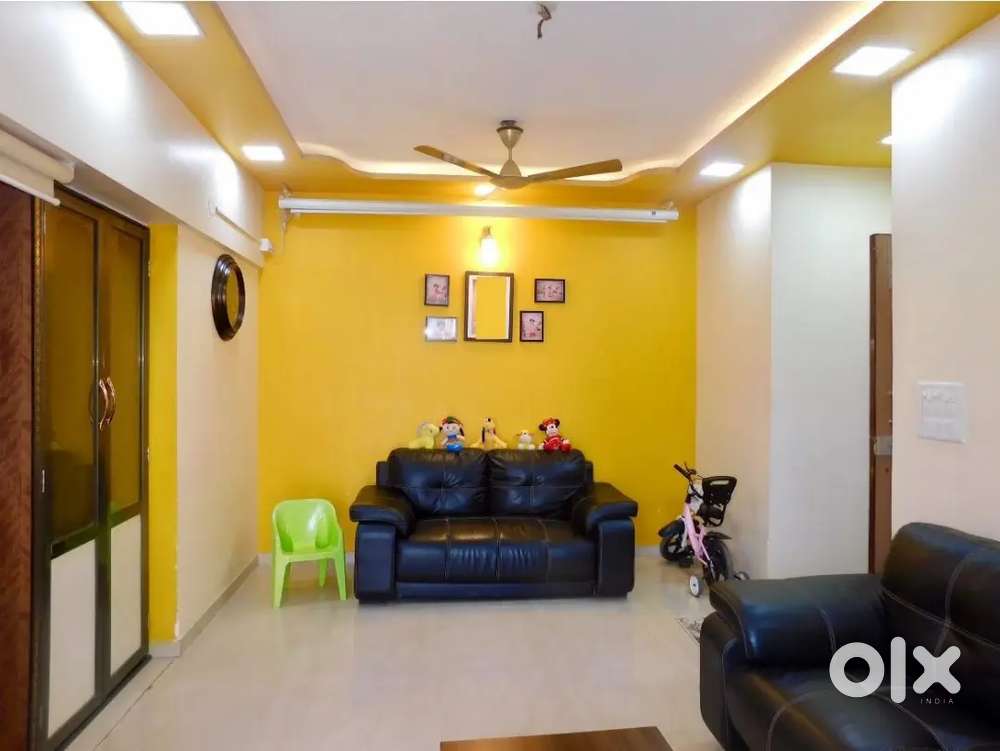 1 bhk flat available for rent in runval garden Dombivali East