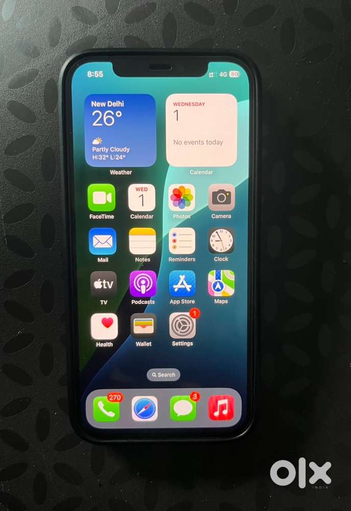iPhone 12 – Good Condition  New Battery  Face ID Not Working