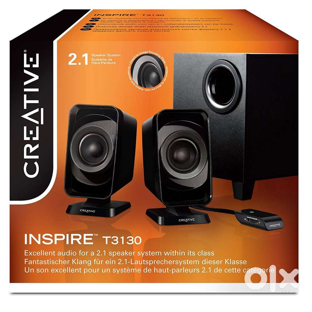 Creative inspire T3130 2.1 speakers