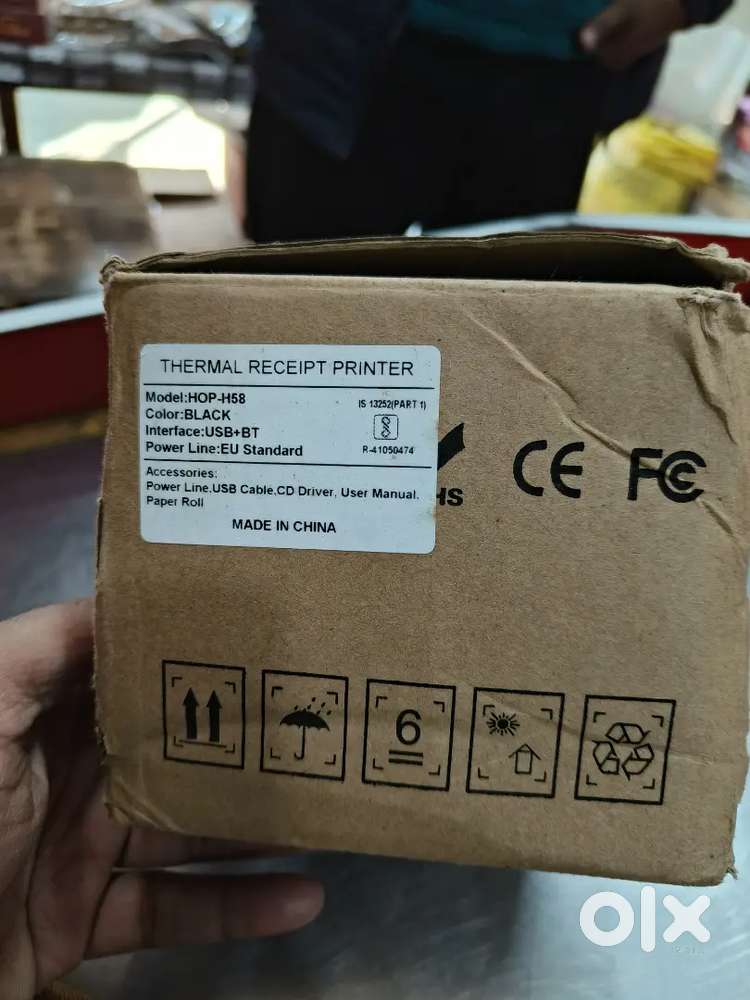 New sealed pack receipt printer usb+bluetooth