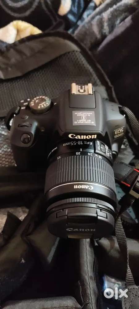 Canon EOS 1500D 24.1MP Digital SLR Camera With EF S18-55 IS II Lens