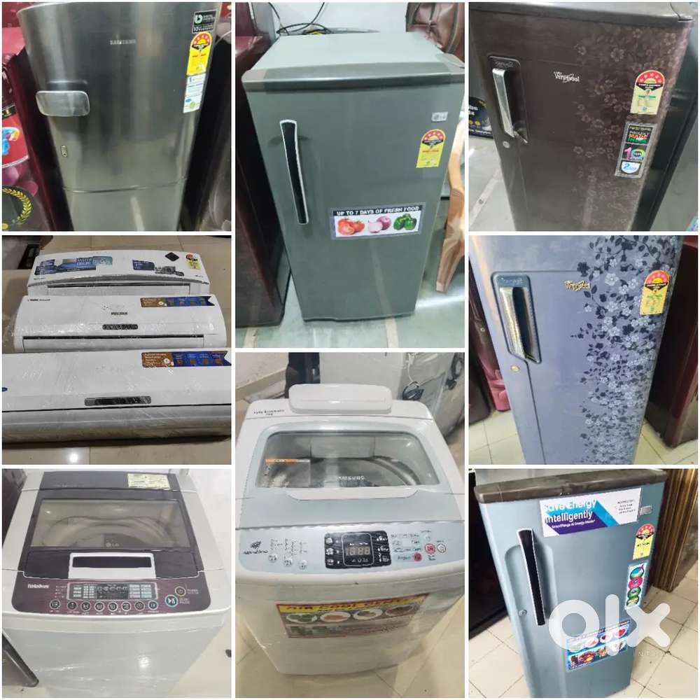5 YEAR WARRANTY FREE DELIVERY FRIDGE LESS USED