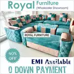 SO L Type Sofa Set Wholesale Prices Zero Down Payment EMI