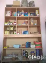 Shop Rack/Cupboard and Cash Counter