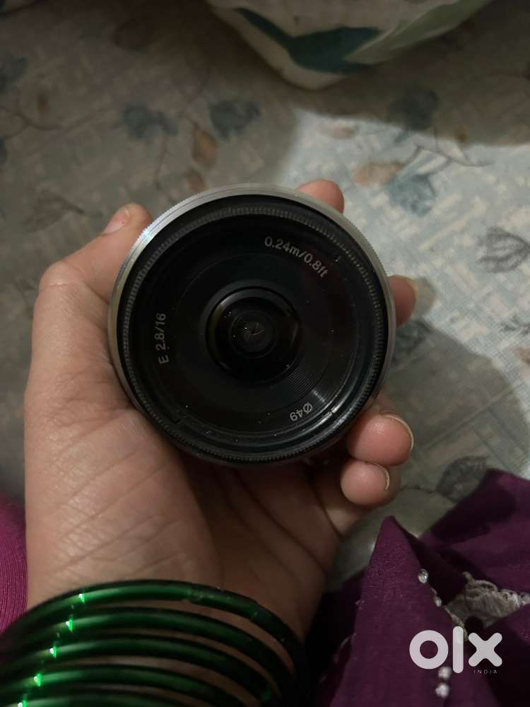 sony 50mm f1.8 , 16 mm f2.8 , 16-50mm lens available for rs 22500