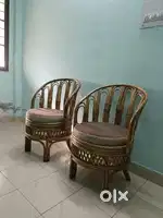 Premium Bamboo wood Cane Chairs