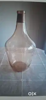 Brown Glass Vase