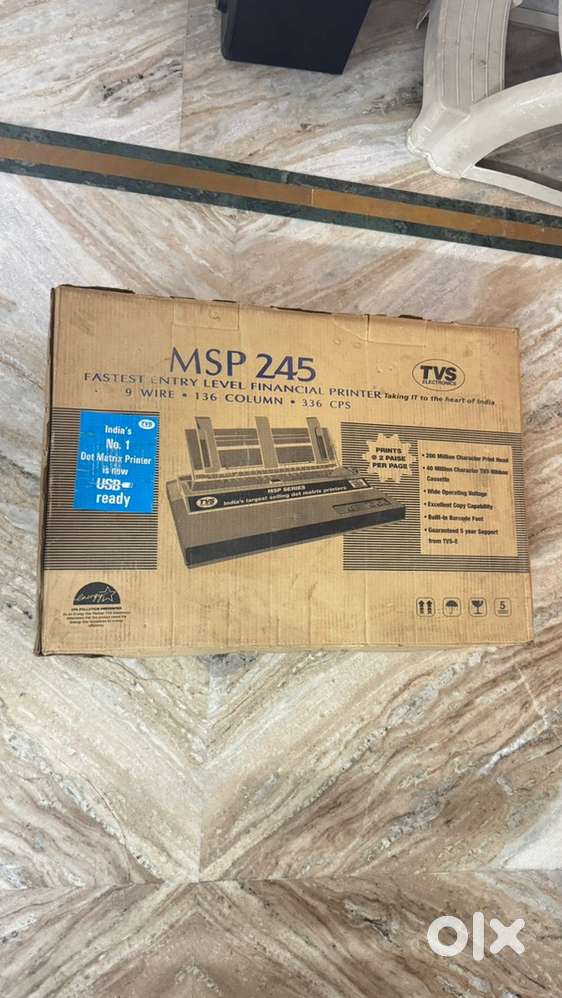 Tvs msp series printer