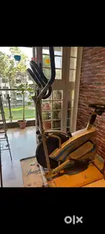 Workout fitness cycle of Aerofit brand.