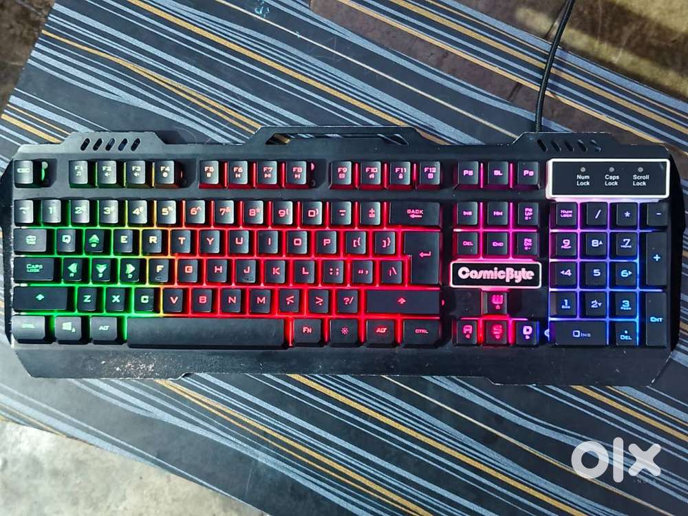 CosmicByte CB-GK-05 Wired Gaming Keyboard with Aluminium Body