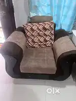 Brown and beige