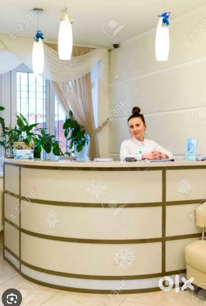 We are hiring receptionist girl in office urgent basis