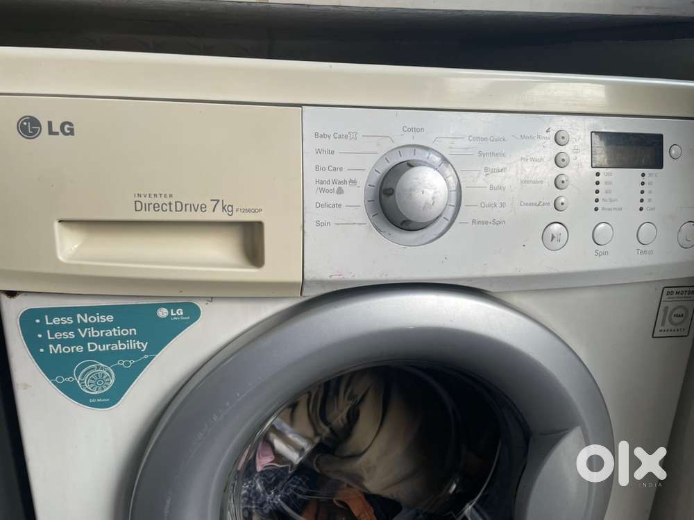 LG 7 KG FRONT LOAD WASHING WASHING MACHINE GOOD WORKING CONDITION