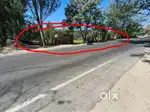 1 acre plot land on highway with 2 side open