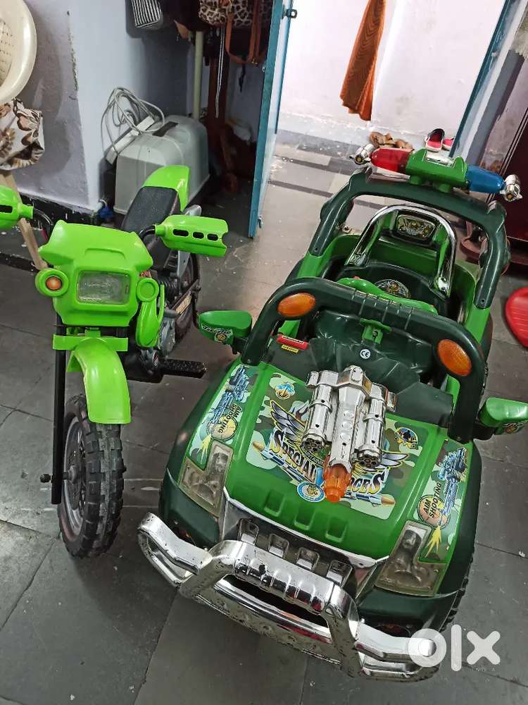 Kids police Jeep only car available
