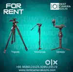 GIMBAL, TRIPOD, MONOPOD L BRACKET for rent. Manfrotto, Digitek, DJI.
