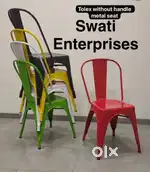 New iron tolix chair cafeteria chair restaurant cafe furniture