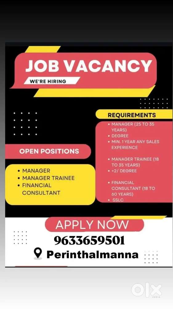GREAT OPPORTUNITY TO WORK