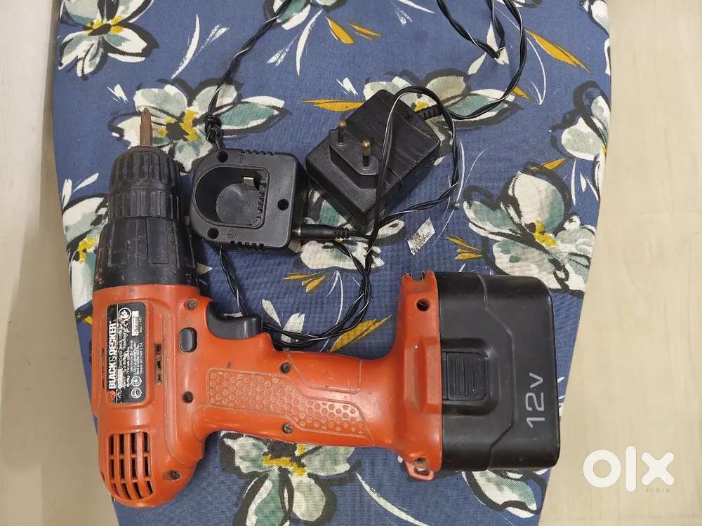 Black & Decker cordless drill