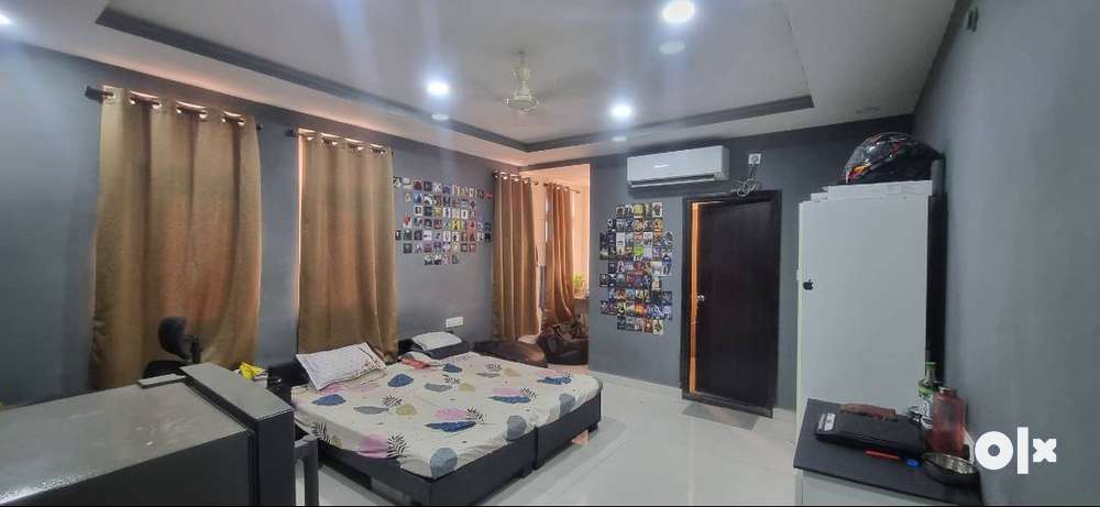 1RK studio room fully furnished with AC