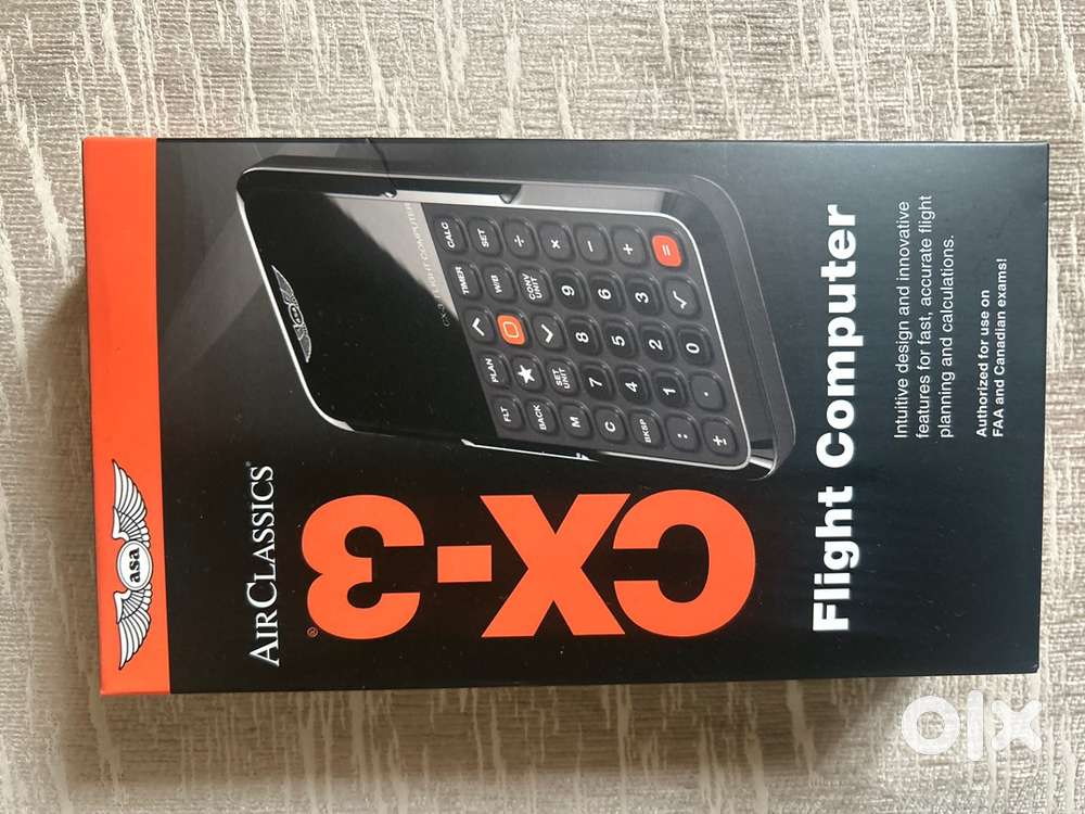 Cx3 pilot calculator