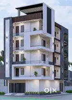 3 BHK all flat car parking with lift and good work