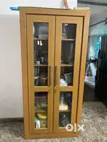 Wooden storage cabinet