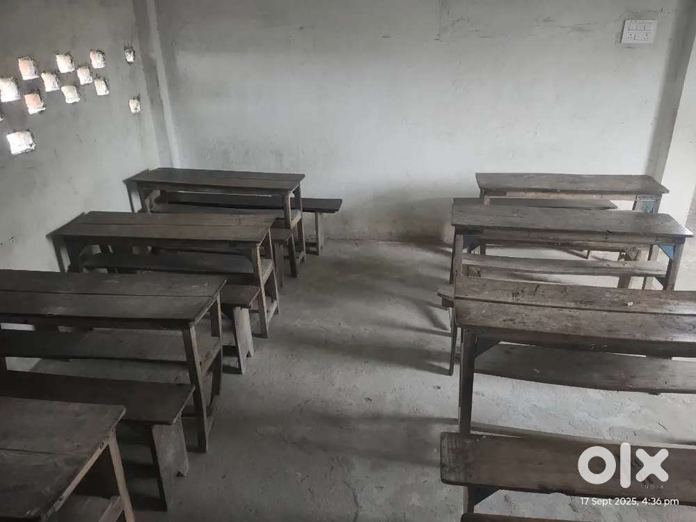 Bench and desk for kids