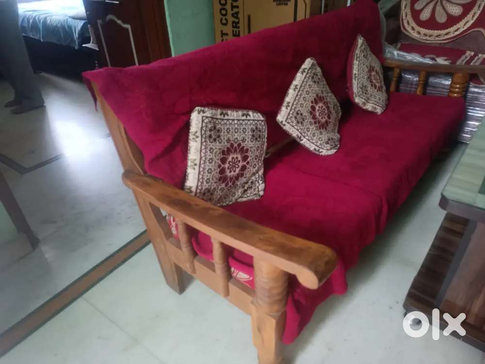 Sofa set with dinning table