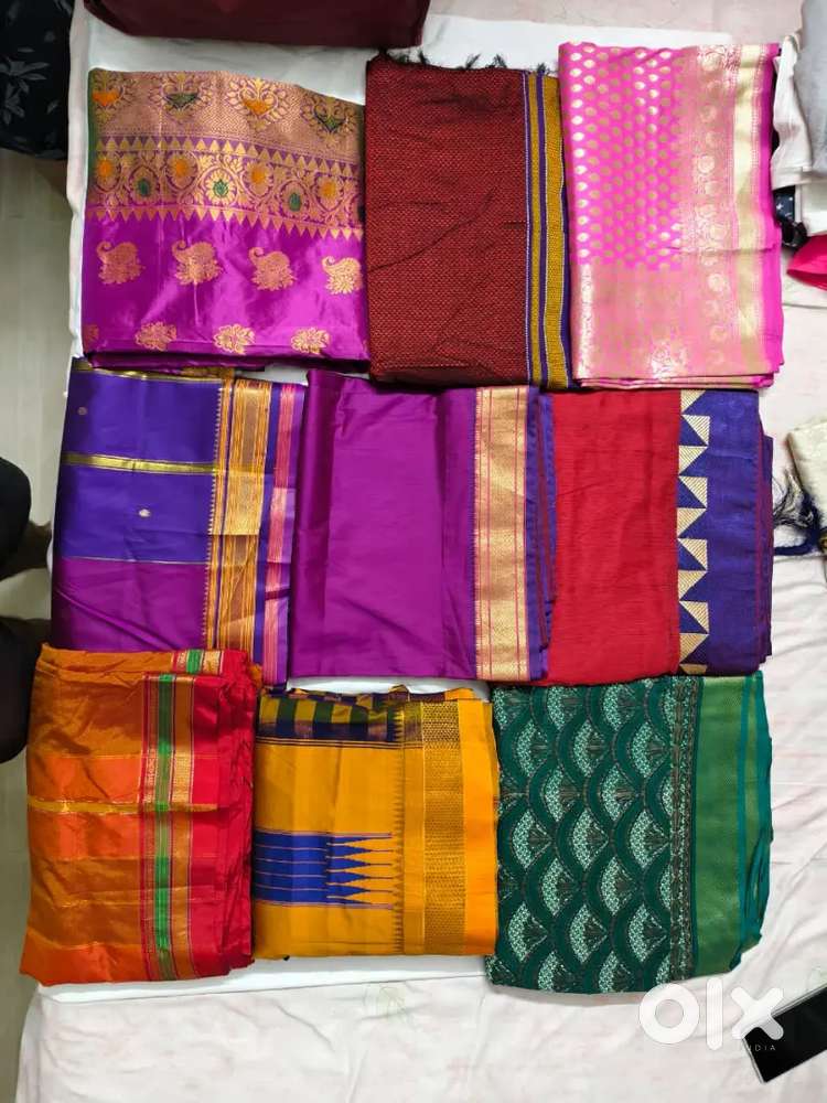 Silk and Cotton Sarees