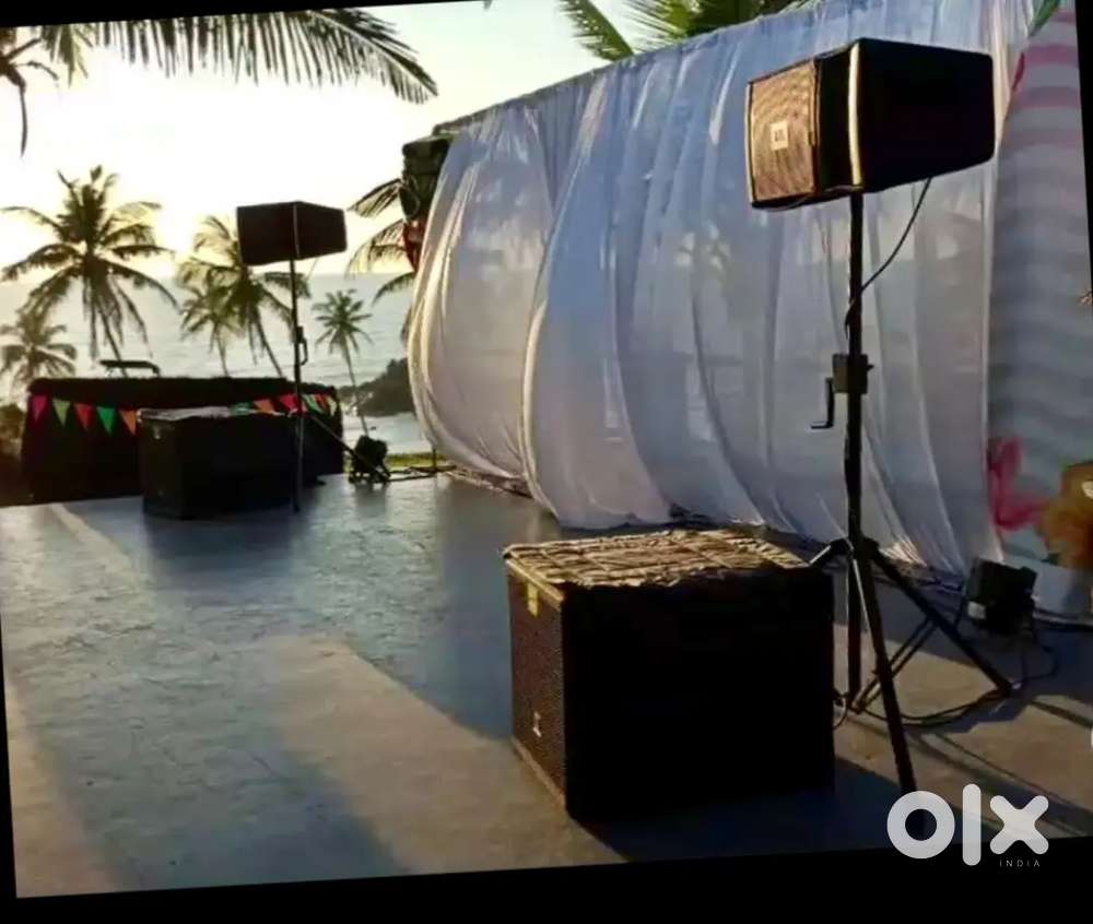 Music rented sound system