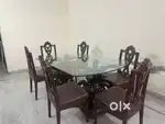 Dining table with 6 chairs