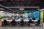 Ready to move office space available on rent with new furniture