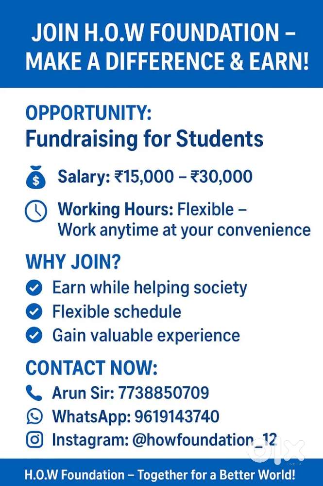 Volunteer Opportunity – Join Our NGO Team