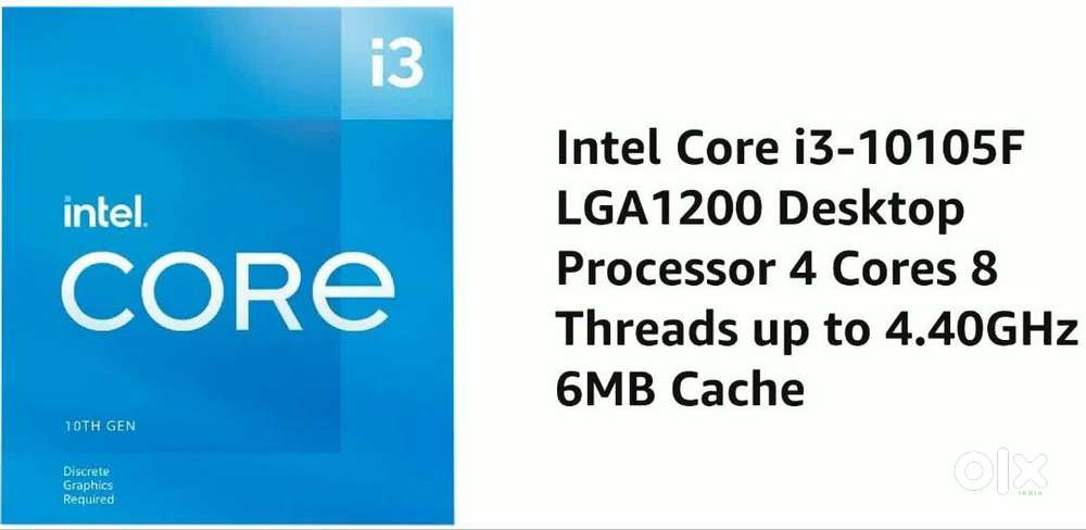Intel i3 10th Gen Processor with FAN Sor Sale