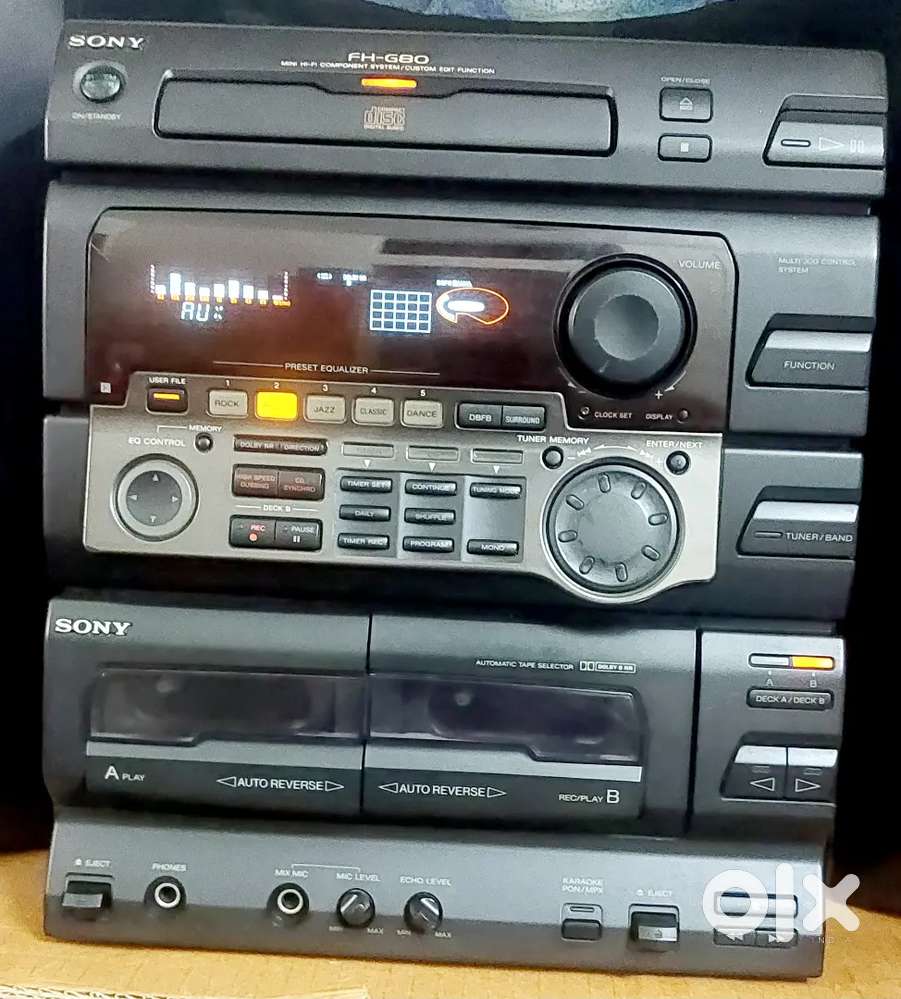 FH G80..150w LBT medel .Aux fm casset working no scraches no complands
