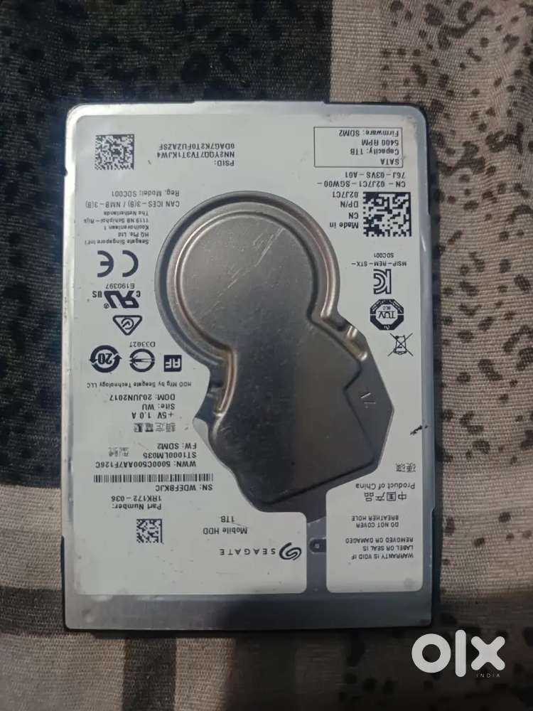 1tb harddisk laptop/desktop dono Kay liye hai fast speed