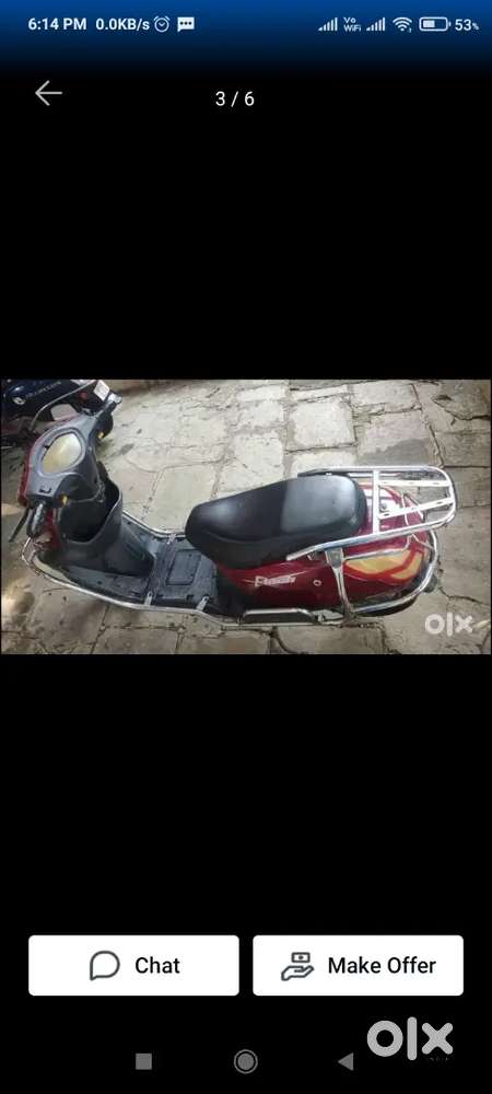 Hero flash electric scooter