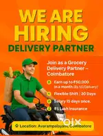 Wanted Groceries Delivery Boys