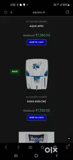 R.O WATER PURIFIERS (AQUA AUDI

)