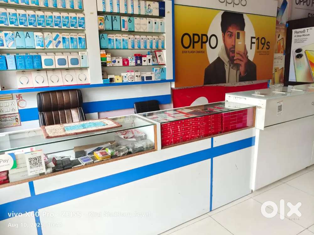 Mobile shop counter