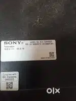 Sony briva 32 inches tv display damaged for sale