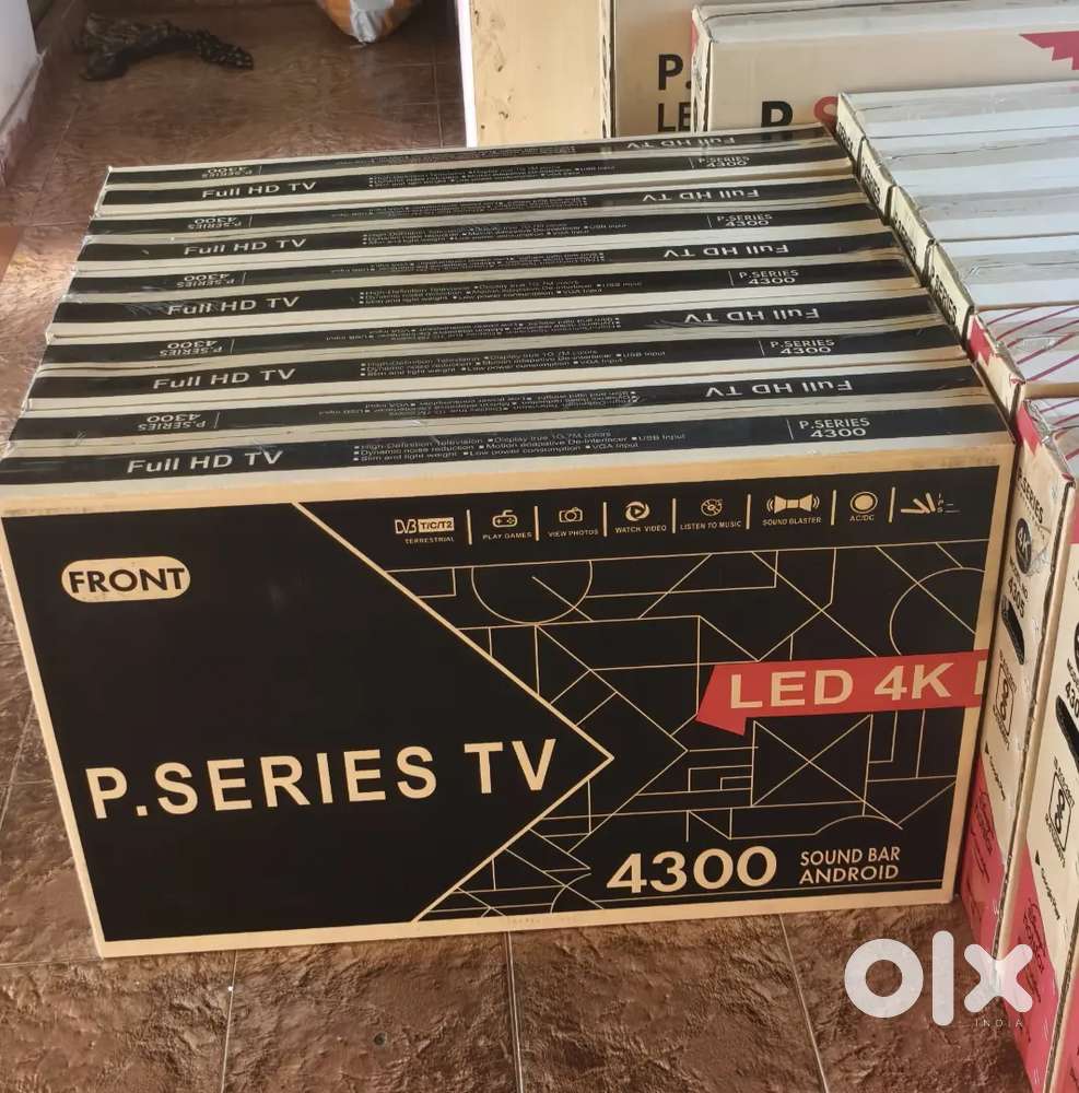 40 inch sony smart Android frameless oled 4k 3yr display waranty 12500